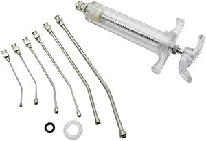 Seringue d'alimentation vétérinaire de haute qualité pour oiseaux, tubes d'alimentation pour oiseaux bébés, seringue d'alimentation manuelle avec 6 tubes de gavage incurvés - Product Image 2