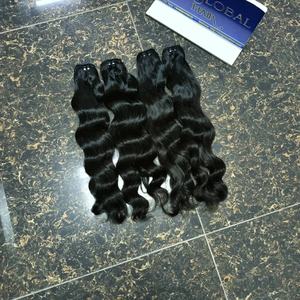 Vietglobal, venta al por mayor, 100% paquetes de cabello camboyano no Remy, cabello humano virgen sin procesar de proveedor de cabello crudo de Vietnam - Product Image 5