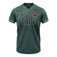 Maglia da Calcio Personalizzata OEM Traspirante ad Asciugatura Rapida a Manica Corta con Tecnica di Taglio Automatizzata per Squadre - Abbigliamento Calcistico a Basso Prezzo