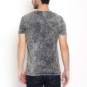 Ropa de calle de verano de corte Regular, ropa de hombre, camisetas de lavado ácido, camisetas de algodón con cuello redondo, camisetas informales en blanco Vintage para hombre - Product Image 2