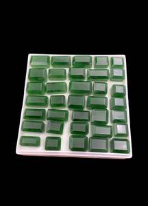 Calidad Premium 100% Natural Nephrite Jade Mix Forma y tamaño Cabujones lisos Piedras preciosas sueltas a precios al por mayor Venta al por mayor OEM - Product Image 2