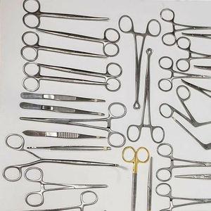 Ensemble d'instruments chirurgicaux de base à manivelle, kit de chirurgie mineure avec outils médicaux chirurgicaux - Product Image 3