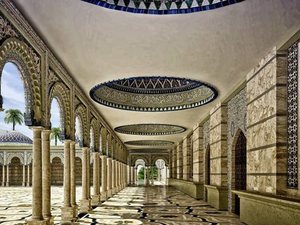 Mausoleo Arquitectónico de Mármol para Mezquita, Trabajo en Piedra Hecho a Mano, Diseño Moderno, Personalizable, Resistente a la Intemperie, Decoración de Interiores - Product Image 3