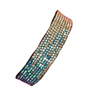 Exclusive Quality Fashion Suede <b>Leather</b> Bangles Type <b>Bracelet</b> With Two Tone Crystal Rhinestone Beaded Manufacturer Supplier - Product Image 2