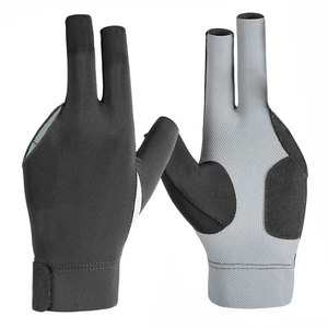Gants de billard pakistanais à 3 doigts, légers et personnalisables, de taille XL/XXL, avec logo OEM en option, vente en gros - Product Image 1