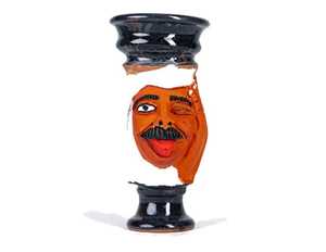 Cuenco de arcilla egipcia accesorio de shisha funky de alta calidad - Product Image 3