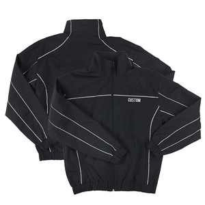 High Quality 2025 Trending Men Windbreaker Tracksuits / Lightweight Quick Dry Polyester Windbreaker Tracksuit for Men - Product Image 5