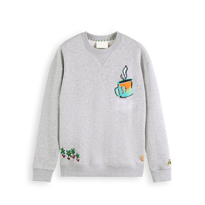 Sweat-shirt en polyester/coton pour hommes Sweat-shirt à broderie unie personnalisé OEM de haute qualité Vêtements pour hommes - Product Image 4