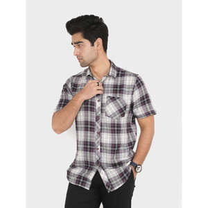 Chemise habillée décontractée ajustée pour homme HESTIA, col montant, tissu popeline, infroissable, style décontracté chic à formel, taille XL, pour l'été et l'automne - Product Image 2