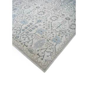 พรมขนสัตว์ถักมือ Erbe สีเทาและสีดำ ลายเหรียญ  แบบทอเรียบ สำหรับห้องนั่งเล่นในบ้าน ชื่อสินค้า Jaipur ZA GS-20 - Product Image 2