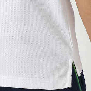 Jersey cómodo activo para hombre de ropa de calle para camisa de talla grande gimnasio único OEM diseño patrón en blanco - Product Image 5