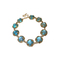 Collier Géométrique en Alliage de Cuivre Plaqué Or et Rhodium, Ras-de-cou Simple et Élégant, Style Courte Vintage, Parure de Bijoux Légère et Luxueuse