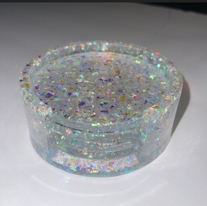 Posavasos Redondo de Resina de Lujo Personalizable de Alta Calidad, 10 mm, Multicolor, Decoración para el Hogar, por Unique Craft India Quality Mats & Pads - Product Image 6