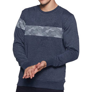 Sudadera térmica de cuello redondo de último diseño de moda para hombre, sudadera de manga larga para las estaciones de invierno y otoño, sudadera de gran oferta - Product Image 1