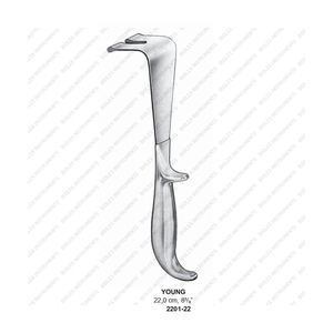 Rétracteur jeune prostatique sur mesure 21cm écarteur chirurgical antérieur professionnel jeune écarteur par BIOLEX INSTRUMENTS - Product Image 1