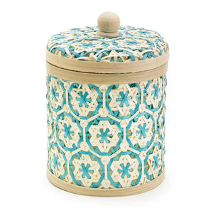 Bon prix sac de bonbons de poche Ramadan panier en bambou pour cadeaux boîte à thé faite à la main pour le Ramadan Eid 2026 fabriqué au Vietnam - Product Image 1