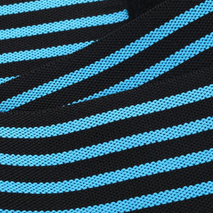 Bandes de genou pour haltérophilie et soulevé de terre en fil de charbon de bambou respirant de haute qualité, design premium, meilleures ventes - Product Image 4