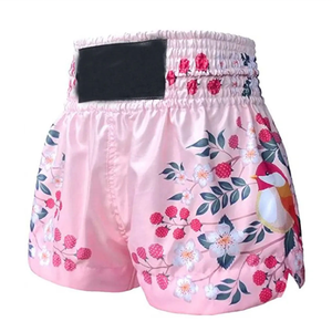 กางเกงขาสั้นชกมวยสำหรับผู้ชายกางเกงขาสั้นสำหรับฝึกซ้อมแบบ2023ตามสั่ง - Product Image 4