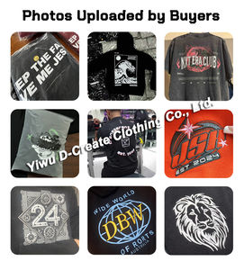 T-shirts pour hommes 100% coton personnalisés avec le logo de votre marque T-shirts unis décontractés vierges vente en gros - Product Image 3