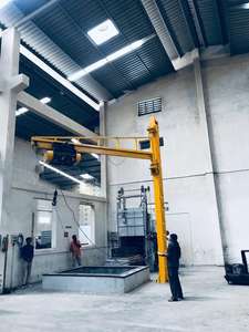 Sistema de Grúa Giratoria Robusto Montado en Pilar para Uso en Talleres. - Product Image 5