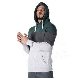 Precio de fábrica Logotipo personalizado Hombre Algodón Sudadera con capucha de gran tamaño Jersey OEM Hombres Sudaderas con capucha - Product Image 2