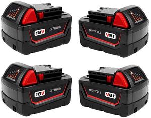 Pin thay thế Li-<span class=keywords><strong>ion</strong></span> <span class=keywords><strong>18V</strong></span> 3Ah <span class=keywords><strong>18V</strong></span> 5Ah cho máy dụng cụ điện Mil 48-11-1828 - Product Image 4