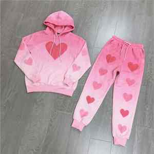 ชุดวอร์มลำลองสำหรับผู้ชายผ้าคอตตอนสีพื้นใส่สบายชุด100% แบบลำลองสำหรับฤดูหนาว - Product Image 2