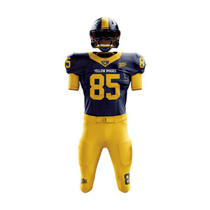 Camiseta Profesional de Fútbol Americano de Alta Calidad, 100% Poliéster, Diseño Personalizado, Uniforme de Fútbol Americano - Product Image 5