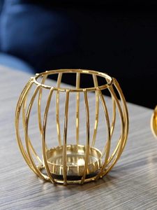 Mejor diseño Metal vela té luz titular oro para el hogar boda Navidad decoración a bajo precio - Product Image 4