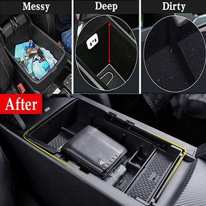 Centre giao diện điều khiển tổ chức khay 2019 2024 trung tâm tay vịn găng tay hộp lưu trữ Tương thích với 2019-2024 Mazda 3 Giao diện điều khiển tổ chức - Product Image 2