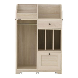 ตู้ข้างไม้ MDF สีขาวสไตล์โมเดิร์นหรูหรา พร้อมกระจก เหมาะสำหรับใช้ในห้องนั่งเล่น ห้องครัว ห้องรับประทานอาหาร โรงแรม และอพาร์ตเมนต์ - Product Image 5