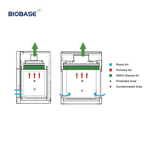 Hotte verticale à flux laminaire BIOBASE pour laboratoire médical BYKG-VII à vendre - Product Image 3