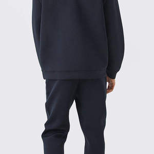 Survêtements pour hommes de haute qualité 100% coton, vêtements de sport en molleton personnalisés, jogging uni, survêtement surdimensionné - Product Image 4