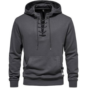 Premium hommes hiver sweats à capuche décontractés cordon sweats à capuche lourds pull tissus sweats à capuche - Product Image 3