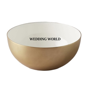 Stainless Steel <b>Chocolate</b> Bowl Eco-Friendly Customized Luxury Elegant <b>Wedding</b> & Event Decor Shiny Silver Finish - Product Image 4
