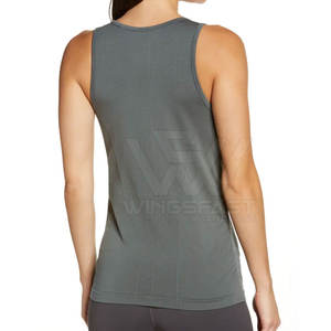 Camisetas sin mangas duraderas con precio al por mayor para mujer, camisetas sin mangas transpirables de diseño único 2025 para mujer - Product Image 2