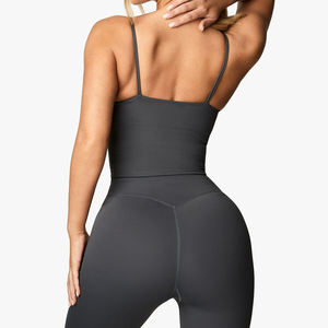 เสื้อชั้นในกีฬาสำหรับผู้หญิง น้ำหนักเบา ขนาดผู้ใหญ่ ดีไซน์สายรัด เหมาะสำหรับออกกำลังกาย เสื้อผ้ากีฬา - Product Image 2