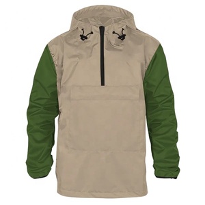 Anorak personnalisé unisexe, veste coupe-vent à capuche, veste chaude et imperméable, veste de snowboard d'hiver avec poche décorative - Product Image 5