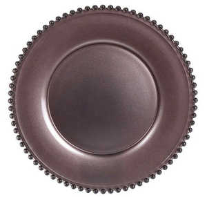N Placa de cargador de metal Venta directa de fábrica Placa de cargador de cobre de metal Plato de servicio para bodas y eventos Placas de cobre para Decoración - Product Image 1