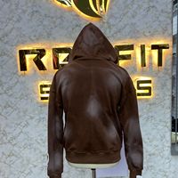 Nueva llegada al mejor precio más demandado cremallera Sudadera con capucha Puff impreso hecho en fábrica precio barato sudaderas con capucha hombres