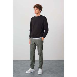 Sudadera para Hombre Omar 88137, Negra, de Forro Polar, 100% Algodón, Cómoda y Elegante - Product Image 3