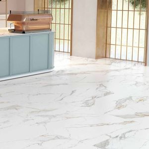 Cao cấp calcatta đá cẩm thạch trắng tấm gạch hiện đại vượt thời gian vẻ đẹp chưa từng có sang trọng độ bền cao biệt thự ngoài trời - Product Image 1