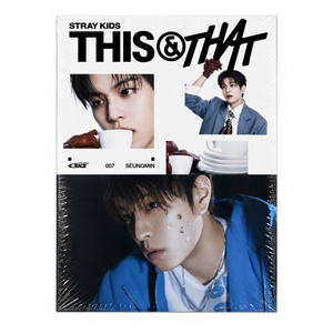Stray Kids THIS & THAT 10ème mini-album [SEUNGMIN & Ver.]. 2 Mini CD Photobook Photocard ID Photo Sticker Lyrics Paper K-Pop Music - Product Image 1