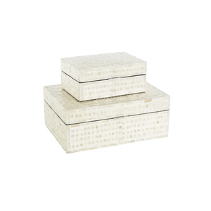 Haute Vente Mère Perle Écologique Moderne Carré Multifonction Boîte De Rangement Décoratif Design Élégant En Gros Vietnam - Product Image 4