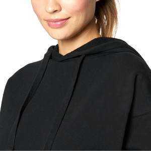 Pull à capuche femme personnalisé haut de gamme respirant coton léger imprimé Logo sur le devant pour l'hiver - Product Image 4