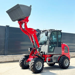 لودر رباعي الدفع متوافق مع الديزل وصديقا ، حالة مستعملة ، توجيه انزلاق صغير للنهاية الأمامية المدمجة لرافعة شوكية للمناظر الطبيعية - Product Image 4