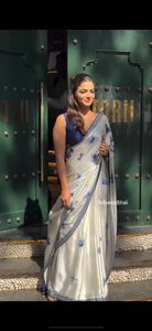 Soie naturelle ethnique la plus vendue indienne avec une belle impression pour les femmes filles vêtements de fête fantaisie vêtements ethniques dernière Collection - Product Image 6