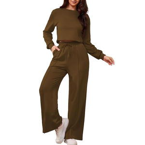 ชุดวอร์มแบบมีฮู้ดสำหรับผู้หญิงชุดออกกำลังกายแบบเต็มตัวพิมพ์ซับลิเมชันสำหรับใส่วิ่งออกกำลังกายในยิม - Product Image 5