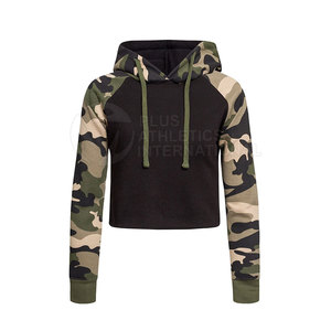 Sudadera Corta con Capucha Personalizada con Logotipo para Mujer, Sudadera Corta Informal para Mujer, Ropa Casual para Mujer 2026, Hecho en Pakistán - Product Image 1