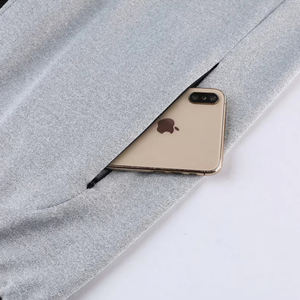 เสื้อฮู้ดผู้ชายผ้าโพลีเอสเตอร์100% ปรับแต่งได้มีซิประบายอากาศเป็นมิตรกับสิ่งแวดล้อม - Product Image 6